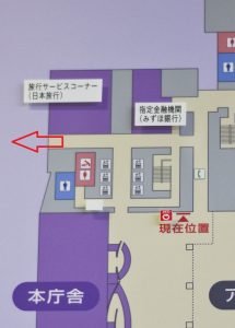 練馬区役所のマップ（豊玉公園への通り抜けルート） (3)