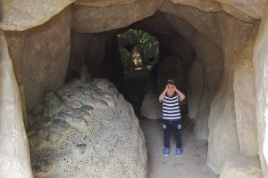 洞窟 石の谷
